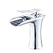 Produktbild AIMADI Wasserhahn Wasserfall Waschtischarmatur Bad Mischbatterie Waschbecken Waschtisch armatur Badarmatur Badezimmer Chrom