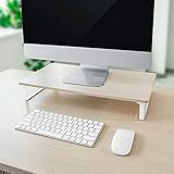 Durable como la madera maciza: Hecho de eco-Bambú natural amigable y renovable, Es durable para uso prolongado y comparable con madera de haya maciza o abedul.