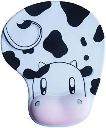 SANKA Silica Gel Wrist Non-slip Mouse Pad (19cm*23cm*3cm) (Cow)