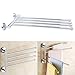 Produktbild Asixx Wand Papier Handtuchhalter, New Home Badezimmer Edelstahl Wand montiert 4 Swivel Handtuch Bar Halter Rack Schiene Aufhänger für Küche, Schlafzimmer, Schrank