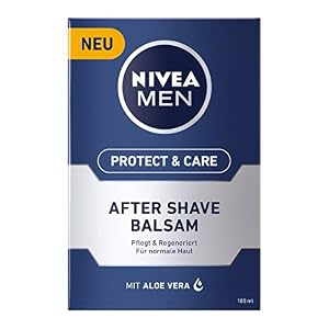 NIVEA MEN 2-Phase Aftershave Lotion Protect & Care (100ml) Non-Greasy Fast Absorbing After Shave Balm for Men… - Image 3