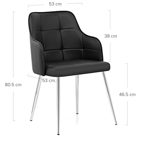 Atlantic Shopping Dawn Dining Chair Black - Image 8