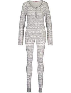 Hunkemöller Damen Pyjama Fairisle 119697