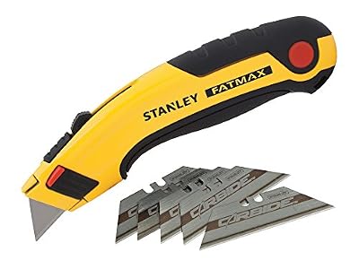 Stanley 7-10-778 Couteau avec 5 carabidé lames, Jaune/Noir