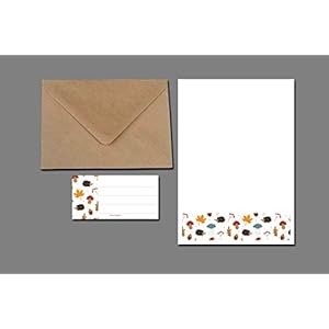 Briefpapier Set / Herbststimmung