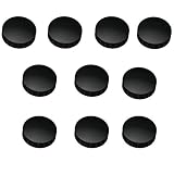 10x Magnete, Schwarz Ø 24mm, Haftmagnete für Whiteboard,...