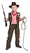 Produktbild Halloweenia - Cowboy Kostüm mit Sheriffstern für Jungen, 164-170, 14-15 Jahre, Braun
