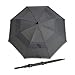 Produktbild Doppler Golf Reflex Automatische belüftet Golf Regenschirm mit Reflektionsstreifen – Grau