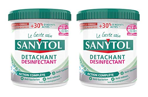 Sanytol Poudre Détachante Désinfectante 450g - Lot de 2