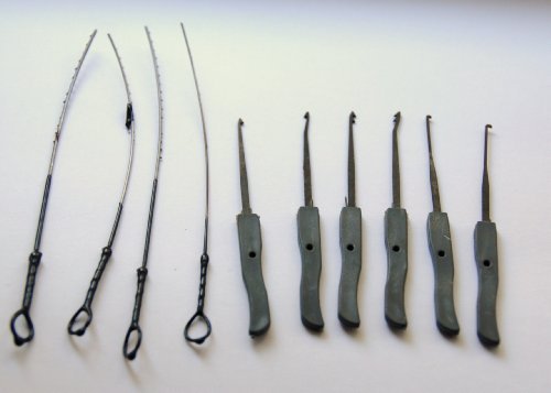 Walker Locksmiths Kit d'extracteurs de clés cassées