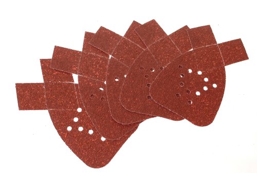 Piranha Mouse Schleifpapier Sortiment, Körnung je 2x 80 / 180 / 1x 240, KlettFix, 5 Stück, X31024 - 4