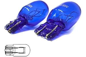CARALL 2 Stück Halogenlampen 12V Weiß mit Xenon-Effekt (T20 W21/5W 12V 21/5W Doppelglasfaden)