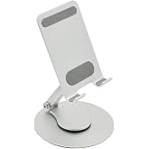 McStorey 360&deg; D&ouml;ner Telefon Tablet Standı &ndash; iPad, iPhone, Android ve T&uuml;m Cihazlarla Uyumlu Ayarlanabilir Masa&uuml;st&uuml; Tutucu | Y&uuml;