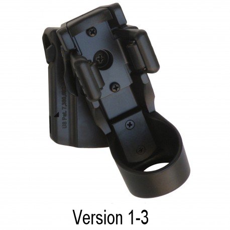 Taschenlampen Holster ESP LHU04 V1, verst. GÃ¼rtelklammer, 360Â° drehbar - 3