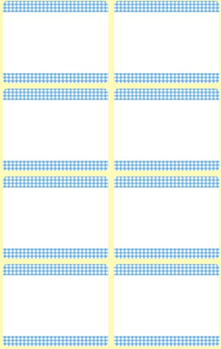 Avery Zweckform 59371 GefrierEtiketten temperaturbeständig bis zu -20°C 40 Aufkleber weiß blau