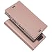 Produktbild Sony Xperia X Compact / Sony Xperia X Mini Hülle, KKEIKO® Sony Xperia X Compact Leder Handyhülle Schutzhülle [ mit Gratis Panzerglas Schutzfolie ], Stoßsichere Lederhülle Brieftasche case für Sony Xperia X Compact / X Mini - Roségold