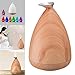 Produktbild Luftbefeuchter Aroma Diffuser Düfte Humidifier Holz Aromatherapie Ätherische Öle Ultraschall Vernebler Raumbefeuchter Duftlampe Öle Diffusor Holzmaserung Duftöldiffusoren Luftdes