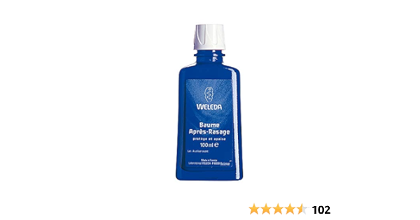 lotion après rasage weleda