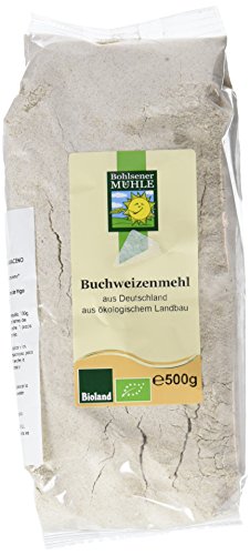 Bohlsener Mühle Harina de Trigo Sarraceno - 6 Paquetes de 500 gr - Total: 3000 gr