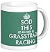 Price comparison product image Novelty MUG  SOD THIS I'D RATHER BE GRASSTRACK RACING  A fun gift for any car motorbike or bike grass track racer or racing enthusiast  Standard 11oz size mug  A novelty keep calm and carry on style design for any father son husband wife daughter - ideal for Christmas Birthday Mothers or Fathers Day - listing category: tea coffee mug mugs cup cups gift gifts present presents fun novelty