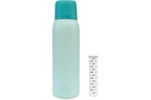 TAPP WATER Tappwater BottlePro - Reusable water filter bottle 750 ml - Filters 80+ contaminants, BPA free. Sustainable refills and watertight seal (Green)