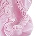 TOOGOO(R) Sleep Sleeping Cap Hat for Hairdressing Night Sleep(Pink)