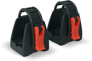 MENABO Porte-Ski sur Barres de Toit pour 1 Paire de Skis