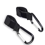[❤ Ganchos Carrito Bebé ❤]: los cierres ajustables con velcro ajustan los soportes de las bolsas a cada carrito. Cada paquete puede contener un peso de hasta 15 kg.