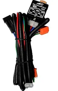 AUTO-EX H4 Headlight Connector Wiring with Relay (100/90W or 130/100W)