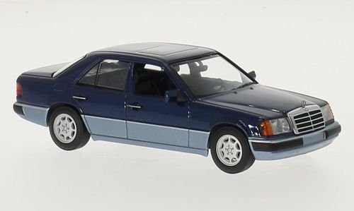 Preisvergleich Produktbild Mercedes 230E (W124), metallic-blau, 1991, Modellauto, Fertigmodell, Maxichamps 1:43