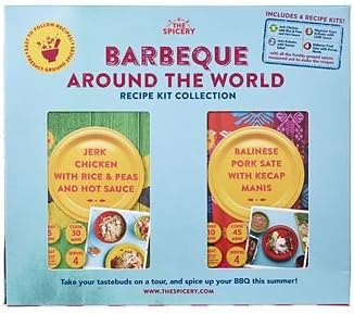 The Spicery 4-in-1 Barbecue Around the World Recipe Kit