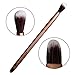 Olym Store Dual-head Dual-purpose Aluminum Tube Handle Nylon Fiber Cosmetic Brush Golden