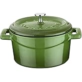 Lava Metal Casting Mini Cookware, 10cm, 0.35 L Volume, Green