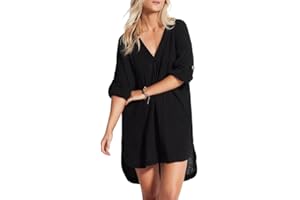 Clearlove Stroje kąpielowe Cover Up Kobiety Damska letnia sukienka plażowa