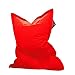 Produktbild QSack Kindersitzsack Outdoorer, mit Innensack und Deutscher Qualitätsfüllung, 100 x140 cm (rot)