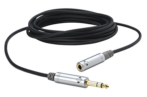 HeadsUp-Premium-Headphone-Extension-Cable-635mm-to-635mm--Black