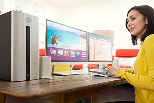 HP Pavilion (560-p165ng) Desktop PC (Intel Core i5-7400, 8 GB RAM, 1 TB HDD, 128 GB SSD, NVIDIA GeForce GTX 1060, DVD-Writer, Windows 10 Home 64) silber - 11