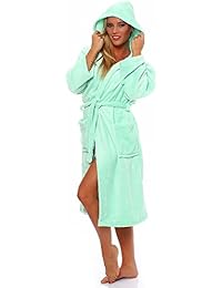 bademantel damen mint