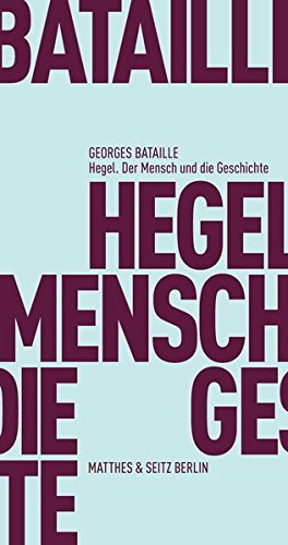 Preisvergleich Produktbild Hegel. Der Mensch und die Geschichte (Batterien)