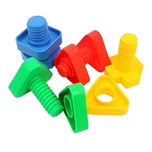 The Turtle Jumbo Nuts and Bolts Set of 32 Pcs for Kids // Blocks Construction Activity // Educational Toy