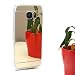 Produktbild iProtect Luxus Schutzhülle Samsung Galaxy S7 Edge aus weichem Silikon Spiegel Hülle Mirror Effect - gold