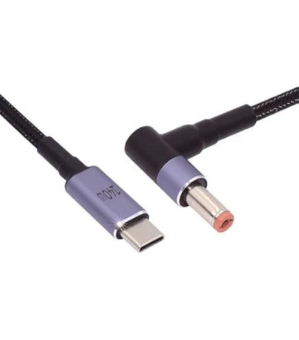 USB-C Auf DC 5.5×2.1mm Kabel Für Laptop – Bis 20V/5A, 3m Lang, Mit PD-Chip, Perfekt Für Reise & Outdoor