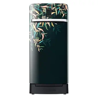 Samsung 198 L 3 Star Inverter Direct cool Single Door Refrigerator (RR21A2F2YTU/HL, Digi-Touch Cool, Base Stand with Drawer, Delight Indigo), Blue