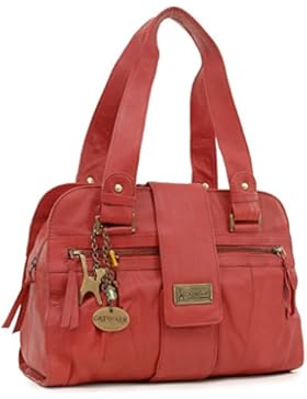 Handtasche - Leder - Zara von Catwalk Collection - GRÖßE: B: 32.5 H: 23 T: 13 cm