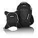 Obersee Oslo Diaper Bag Backpack with Detachable Cooler, Black / Black RS.18955.00
