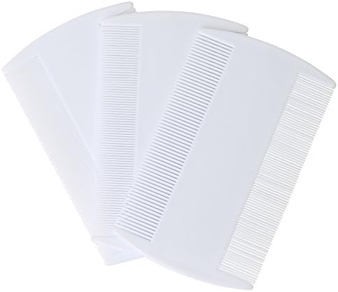 Head Lice and Nit Combs for Kids, Adults, Pets - 3 Pack