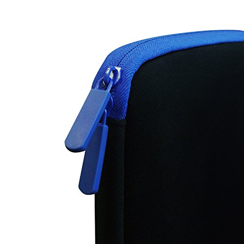 V7 CSE1-BLU-9E 40,6 cm (16 Zoll) Elite-Neopren/Lycra-Sleeve für Notebooks schwarz/blau - 4