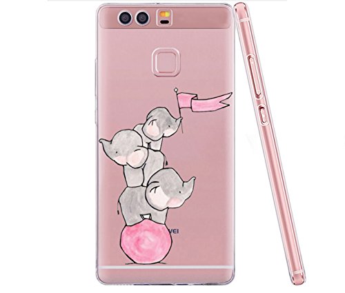 Huawei P9 Carcasa Funda Qissy TPU Silicona Flexible Transparente Ultra Slim Protective Case Cover Skin para Huawei P9 5 reviews Huawei P9 Carcasa Funda Qissy TPU Silicona Flexible Transparente Ultra Slim Protective Case Cover Skin para Huawei P9 5