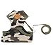 Produktbild ranphy Kleiner Hund/Katze Weich gestreift Camo Geschirr Pet Puppy Mesh Gepolsterte Weste Hundegeschirr Leine Set führen