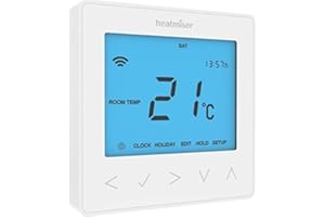 Heatmiser NeoStat Programmable Thermostat (Glacier White)